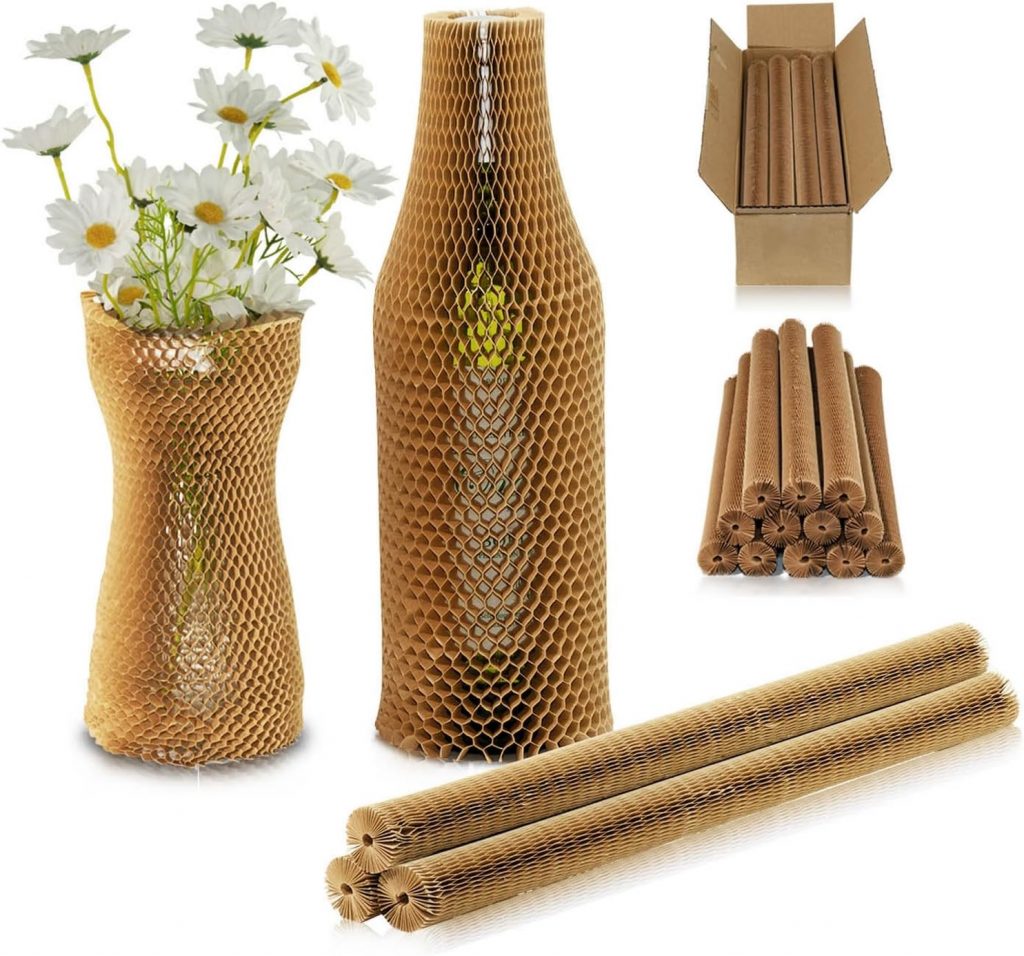 Paquete de 12 Fundas Protectoras de Burbujas de 35 cm para Mudanzas,