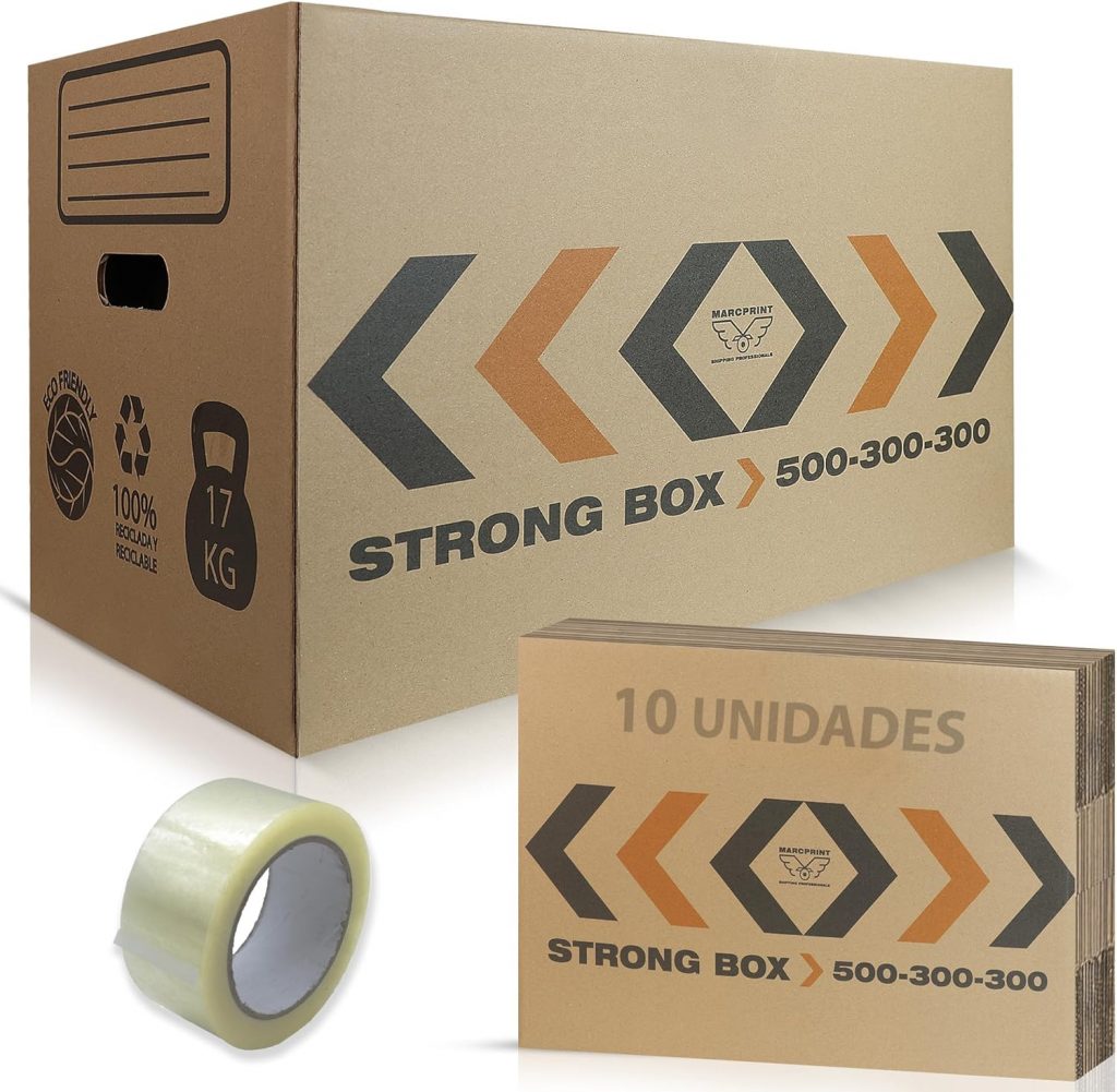 Material de embalaje para tu mudanza